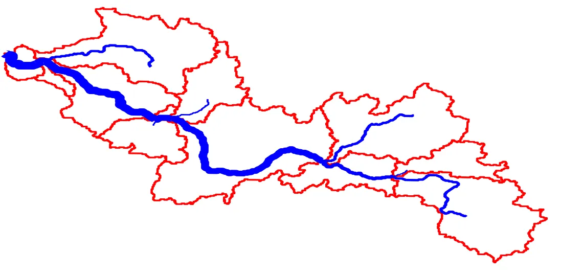 Finalized watershed and subbasins